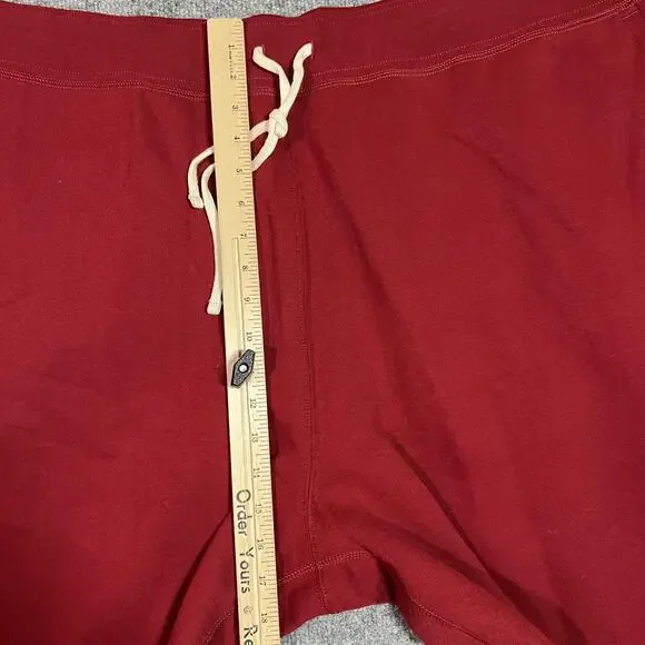 Polo Ralph Lauren Pants Mens Big 4X Red Fleece Sweatpants Lounge Drawstring - Picture 11 of 13